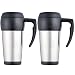 Set of 2 Thermos Stainless Steel 14-oz. Travel Mugs