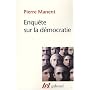 Enqu�te sur la d�mocratie : Etudes de philosophie politique