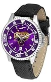 Minnesota State University, Mankato Mavericks Competitor Anochrome- Poly/leather Band W/ Colored Bezel - Men's