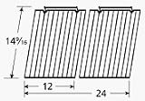 Music City Metals 51802 Porcelain Steel Wire Cooking Grid Replacement for Select Gas Grill Models by Broil King - Broil King.89-91 and Others - Set of 2