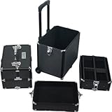 Mollycoddle 4-in-1 All Black Beauty Trolley