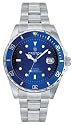 Croton Automatic Diver Mens Watch Blue Dial