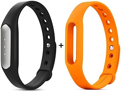 Xiaomi Mi Band Smart Wristband Bracelet Fitness Wearable Tracker Waterproof IP67 MiBand Smartband for IOS 7.0 Android 4.4 (mi band + orange wrist strap)