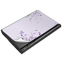 Eccessories Removable Skin for Asus 8.9" EeePC 900 - Lavender Butterflies (SKI900LB)