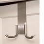 StrollAway Over the Door Stroller Storage Hanger, Chrome