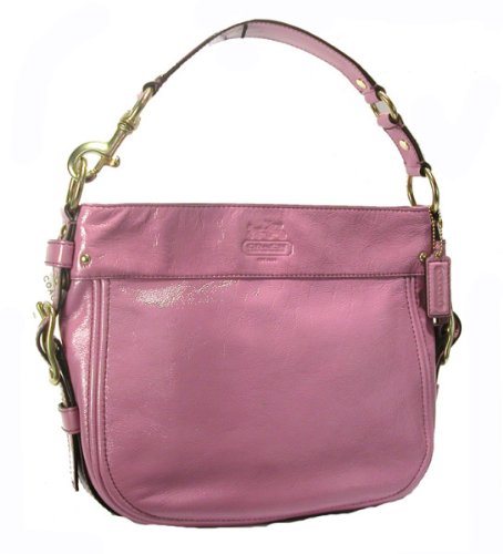 Coach Pink Patent Leather Zoe Handbag