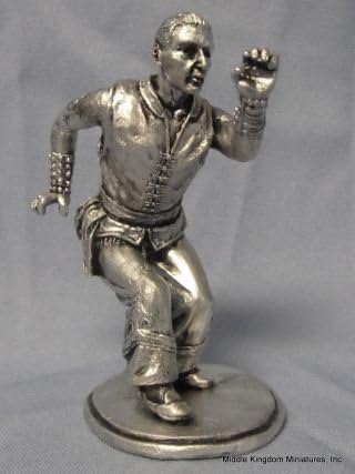 Hung Gar Tiger Kung Fu Pewter Figurine