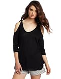 LnA Womens Malta Open Shoulder Tee