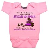 Crib Rock Couture Baby Onesie: Sugar and Spice... by 