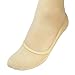 Kids Girl's size Plain-Assort 12Pairs Liner No Show Ballet FootCover Size 6-11
