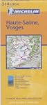 Carte routi�re : Haute-Sa�ne - Vosges...