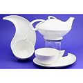 Teeservice 6 teilg Edinburgh -fine china- Porzellan wei�