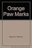 Orange paw marks