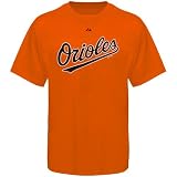 Baltimore Orioles Orange Wordmark T-Shirt (w/white trim)