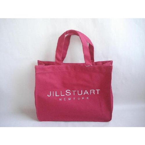 ジルスチュアート(JILL STUART) エコバッグ ロゴショッキングピンク (大) トートバッグ