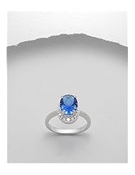 CZ Ring In 92.5 Sterling Silver