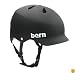 Bern Watts Summer EPS Matte Helmet, Black, Medium