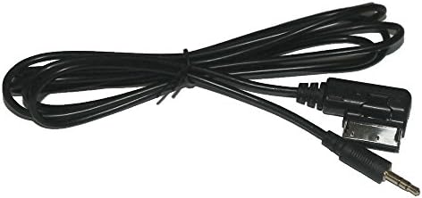 SunroadTek® 2 Meter Long (6.6 Feet) AMI MDI MMI AUX Cable adaptor Adapter Connect iPod iPhone 4S 5 5C 5S MP3 player Mini 3.5mm to Audi A3 A4 A5 A6 S5 A6 A8 Q7 S4 S8 TT/ VW Jetta GTI GLI Jetta Passat CC Tiguan Touareg EOS / Skoda Superb Octavia Fabia / Seat 2009-2013