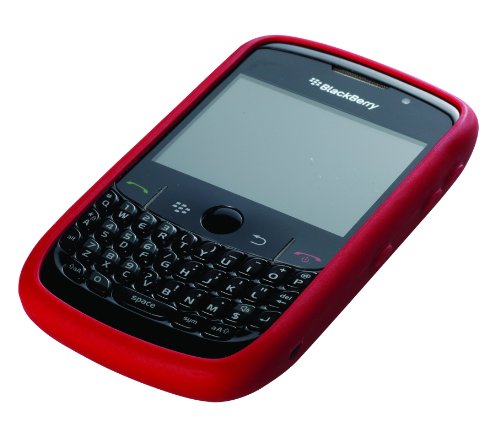 Trexta Rainbow Serie H&uuml;lle f&uuml;r BlackBerry Curve 8500 Serie/3G Serie rot