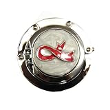 Designer Collection Embossed Mirrored Purse Hook/hanger,patriotic Ribbon