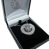 Chelsea FC. Stainless Steel Crest Pendant and 19" Chain