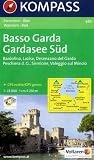 Basso Garda - Gardasee S�d: Wanderkarte mit Radrouten. GPS-genau. 1:25 000 title=