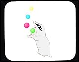 Mouse Pad with badger, juggling