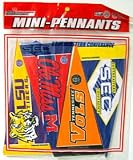 Sec Teams NCAA Mini Pennants Collector Sport Set W/ Bonus