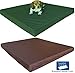 Dogbed4less Orthopedic Gel Infused Memory Foam Dog Bed, Waterproof Liner with Durable Canvas Cover, 37X27X4 Inch