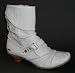 Mustang Damenstiefel Stiefel Schuhe Damenschuhe Stiefelette off-white