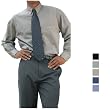 Bill Blass - Wrinkle-Free End-on-End Dress Shirt - BBP6854 Bill Blass - Wrinkle-Free End-on-End Dress Shirt - BBP6854