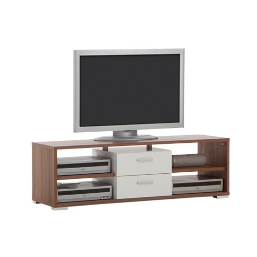 FMD Nemo TV-Elemement Nemo B/H/T 138.5 x 43.5 x 38.0 cm, zwetschge / wei&szlig; Preisvergleich
