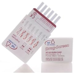 Drogenschnelltest Multiscreen 6 - Bestimmung von 6 Drogenarten mit einem Test! Made in Germany.