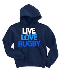 Live Love Rugby Hooded Sweatshirt