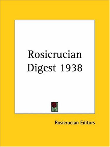 Rosicrucian Digest 1938 under The Books Store