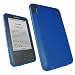 Clear Blue Kindle TPU Cover Bag Case Skin Sleeve with Pouch and Screen Protector (Fits 6" Display, Latest Generation Kindle)