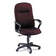 HON Products - HON - Gamut Series Executive High-Back Swivel/Tilt Chair, Claret Burgundy - Sold As 1 Each - Pronounced lumbar support reduces strain on back. - Waterfall seat edge for better leg circulation. - Upholstery is stain-resistant to keep appearances clean and neat.