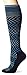 Sockwell Women's Chevron Moderate Graduated Compression Sock, Navy - M/L