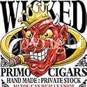 Smokin'joes Wicked-Cigars Adult T-Shirt