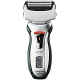 Panasonic Electric Razor, Men's 3-Blade Cordless with Wet/Dry Convenience, ES-RT51-S