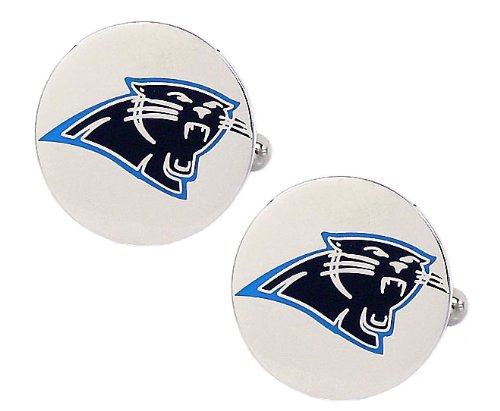 Carolina Panthers Cufflinks - One Size
