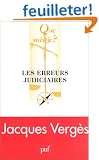 Les Erreurs judiciaires