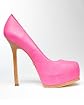 Liza Leather Platform Heel Product Image