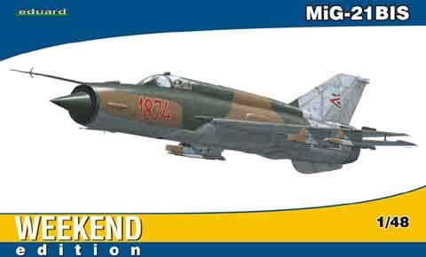 Unbekannt Eduard Plastic Kits 84131 - MiG-21BIS Weekend