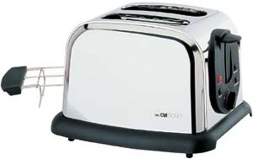 Clatronic TA 2543 2 Scheiben-Toaster schwarz-inox
