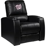 Home Theater Recliner with MLB Washington Nationals Secondary Panel