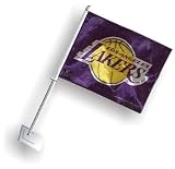 Los Angeles Lakers - NBA Car Flag (Purple)