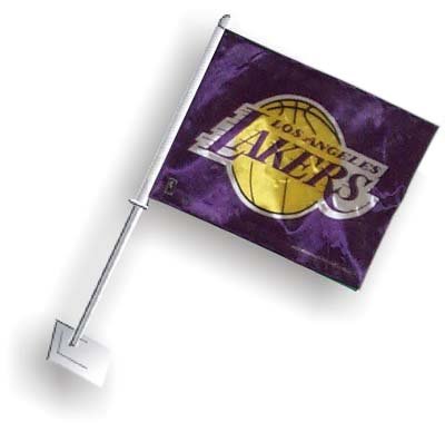 Los Angeles Lakers - NBA Car Flag (Purple)