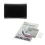 GTMax Black Leather Pouch Cover Case + LCD Screen Protector for Garmin nuvi 1390T / nuvi 1370T / nuvi 1350T / nuvi 1350 / nuvi 1300 / nuvi 885T / nuvi 880 / nuvi 855 / nuvi 850 / nuvi 785T / nuvi 780 / nuvi 775T / nuvi 770 / nuvi 765T / nuvi 760 / nuvi 755T / nuvi 750 / nuvi 265WT / nuvi 260W / nuvi 255W / nuvi 250W / nuvi 205W / nuvi 200W