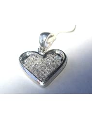 White Gold Diamond Pendant